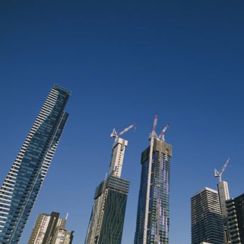 Image of skyscraper construction