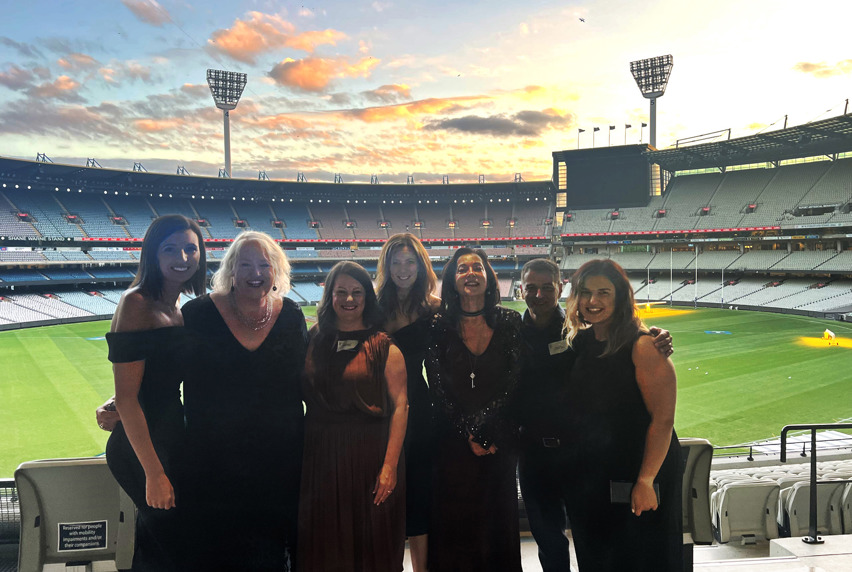 Melbourne Polytechnic team & NECA staff at the 2023 NECA Education & Careers Annual Awards Night